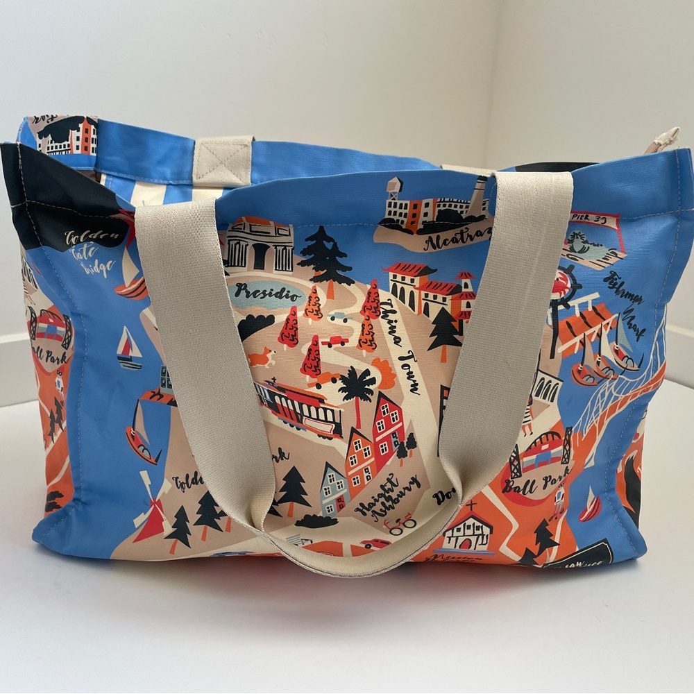 🛑 SOLD 🛑 Chalo - San Francisco Map Large Tote